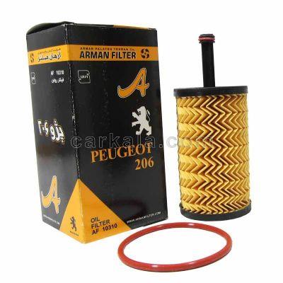 فیلتر روغن پژو 206 بلند آرمان